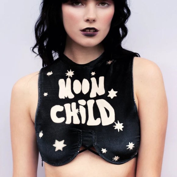 Save the Parade Tops - NWOT Moon Child Boyd Crop
